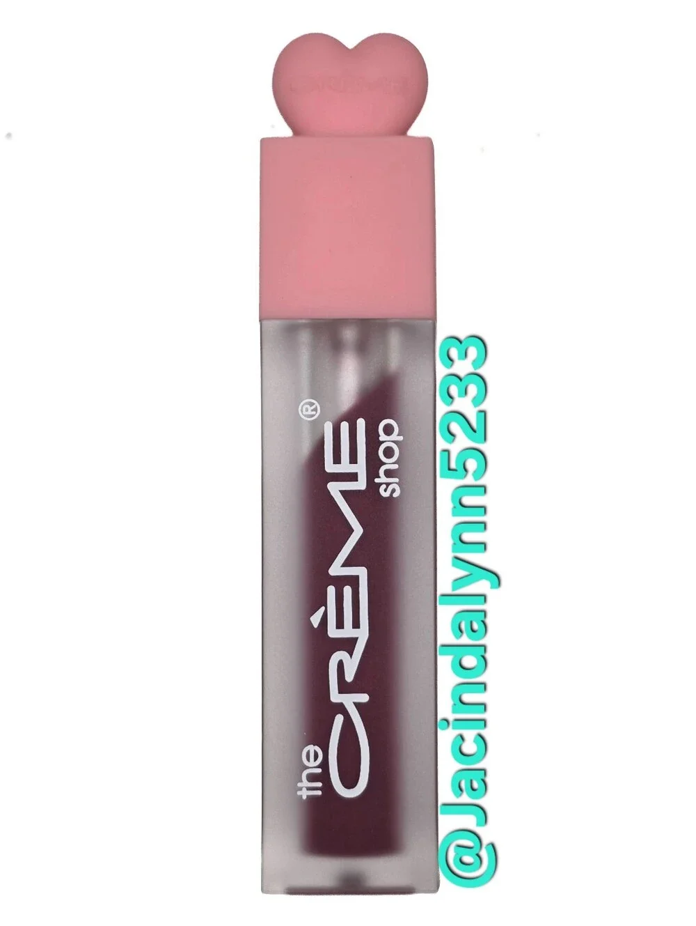 The Creme Shop Glossy 12+ Hour Lip Stain New In Box Makeup Shade Is : Love Punch